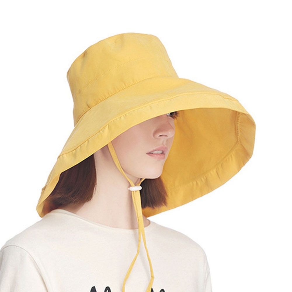 Womens Sun Summer UV Protection Floppy Bucket Hat - Picture 4 of 4